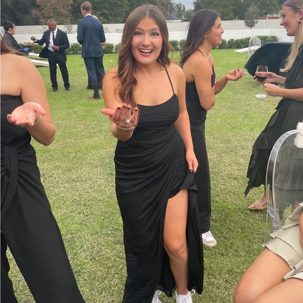 Elegant Black Evening Gown